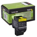Lexmark originální toner 70C2XY0, yellow, 4000str., extra high capacity, return, Lexmark CS510de, CS510dte, O