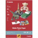 Canon Matte Photo Paper, foto papír, matný, bílý, A4, 170 g/m2, 5 ks, 7981A042, inkoustový