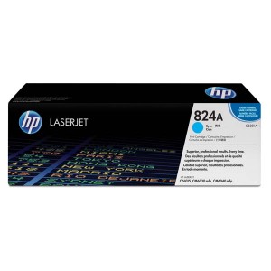 HP originální toner CB381A, cyan, 21000str., HP 824A, HP Color LaserJet CP6015n, dn, xh, CM6030, 6040, O