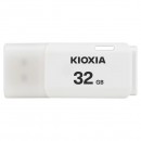 Kioxia USB flash disk, USB 2.0, 32GB, Hayabusa U202, Hayabusa U202, bílý, LU202W032GG4