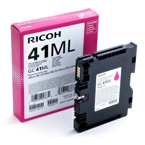 Ricoh originální gelová náplň 405767, magenta, 600str., GC41M, Ricoh AFICIO SG 3100, SG 3110