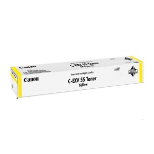 Canon originální toner CEXV55, yellow, 18000str., 2185C002, Canon IRA C256I,IF,IS,356I,IF,P,IR-C256I,IS,356I,P, O