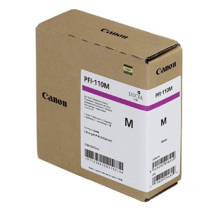 Canon originální ink PFI110M, magenta, 160ml, 2366C001, Canon imagePROGRAF TX-2000, TX-3000, TX-3000, TX-4000