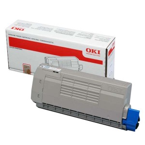 OKI originální toner 44318657, white, 6000str., OKI C710, C711, O