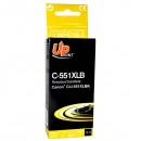 UPrint kompatibilní ink s CLI551BK XL, black, 11ml, C-551XLB, high capacity, pro Canon PIXMA iP7250, MG5450, MG6350