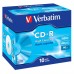 Verbatim CD-R, 43428, DataLife, 10-pack, 800MB, Extra Protection, 40x, 90min., 12cm, bez možnosti potisku, jewel box, Standard, pr