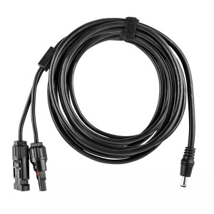 Prodlužovací kabel k solárnímu panelu, Neo Tools, koncovky MC4 a DC 5.5x2.5 mm, délka 5 m