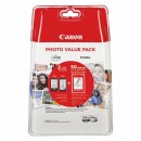 Canon originální ink PG-545 XL/CL-546 XL, PG545XL/CL546XL + 50x GP-501, black/color, 8286B006, Canon Pixma MG2450, 2555, MX495, Promo pack
