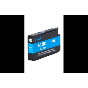 Inkjet cartridge compatible HP CZ130A No.711 cyan 29 ml