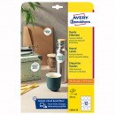 Avery Zweckform etikety 60mm, A4, bílé, 12 etiket, baleno po 10 ks, L3416-10, pro laserové a inkoustové tiskárny, kopírky