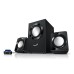 Genius reproduktory SW-2.1 300 ver.II, 2.1, 10W, černé