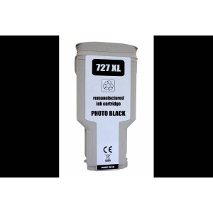 Renovovaná kazeta pro HP 727 F9J79A photo black PREMIUM 300 ml