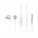 SWISSTEN YS500, sluchátka s mikrofonem, bez ovládání hlasitosti, bílá, špuntová typ 3.5 mm jack