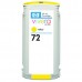 HP originální ink C9373A, HP 72, yellow, 130ml, HP Designjet T1100, T770
