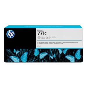 HP originální ink B6Y14A, HP 771C, light gray, 775ml, HP Designjet Z6200, Z6600, Z6800