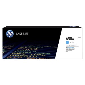 HP originální toner W2001A, cyan, 6000str., HP 658A, HP Color LaserJet Enterprise M751 Series, O