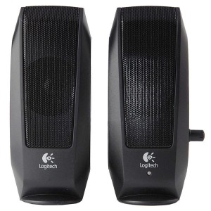 Logitech reproduktory S120, 2.0, 4,4W, černé, regulace hlasitosti, přenosné, 80Hz-20KHz