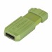 Verbatim USB flash disk, USB 2.0, 64GB, Store,N,Go PinStripe, zelený, 49964, pro archivaci dat