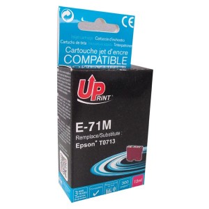 UPrint kompatibilní ink s C13T07134011, magenta, 11ml, E-71M, pro Epson D78, DX4000, DX4050, DX5000, DX5050, DX6000, DX605 UPrint kompatibilní ink s C13T07134011, magenta, 11ml, E-71M, pro Epson D78, DX4000, DX4050, DX5000, DX5050, DX6000, DX605