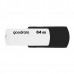 Goodram USB flash disk, USB 2.0, 64GB, UC02, černý, UCO2-0640KWR11, USB A, s otočnou krytkou
