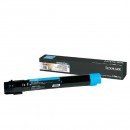 Lexmark originální toner X950X2CG, cyan, 24000str., extra high capacity, Lexmark X950, X952, X954, O