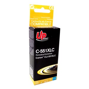 UPrint kompatibilní ink s CLI551C XL, cyan, 695str., 11ml, C-551XLC, high capacity, pro Canon PIXMA iP7250, MG5450, MG6350 UPrint kompatibilní ink s CLI551C XL, cyan, 695str., 11ml, C-551XLC, high capacity, pro Canon PIXMA iP7250, MG5450, MG6350