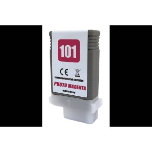 Renovovaná kazeta pro Canon PFI-101PC photo magenta PREMIUM 130 ml