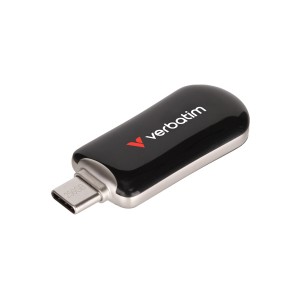 Verbatim USB flash disk, USB C, 256GB, Plectra, černý, 30226, USB C Verbatim USB flash disk, USB C, 256GB, Plectra, černý, 30226, USB C