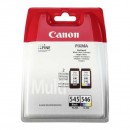 Canon originální ink PG-545/CL-546, PG545/CL546, black/color, blistr, 2x180str., 1x8, 1x9ml, 8287B005, Canon 2-pack Pixma MG2450, 2550,iP2850