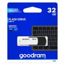 Goodram USB flash disk, USB 2.0, 32GB, UC02, černý, UCO2-0320KWR11, USB A, s otočnou krytkou