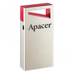 Apacer USB flash disk, USB 2.0, 16GB, AH112, stříbrný, AP16GAH112R-1, USB A