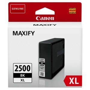 Canon originální ink PGI 2500XL, PGI-2500XL black, 70,9ml, 9254B001, Canon MAXIFY iB4050, MB5050, MB5350