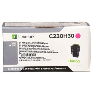 Lexmark originální toner C230H30, magenta, 2300str., high capacity, Lexmark C2325dw,MC2325adw, O