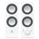 Logitech reproduktory Z200-SNOW WHITE, 2.0, 10W, bílé, regulace hlasitosti