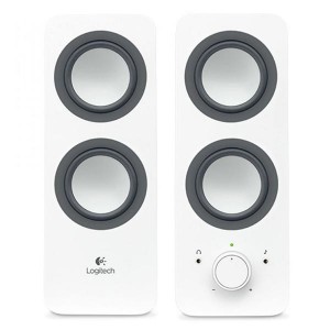 Logitech reproduktory Z200-SNOW WHITE, 2.0, 10W, bílé, regulace hlasitosti