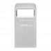 Kingston USB flash disk, USB 3.0 (3.2 Gen 1), 128GB, DataTraveler Micro G2, stříbrný, DTMC3G2/128GB, USB A