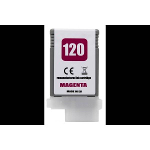 Renovovaná kazeta pro Canon PFI-120 Magenta PREMIUM 130 ml
