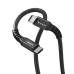 Verbatim USB-C kabel USB C samec - USB C samec, 100W, 2m, magnetický, černý, box, 32410