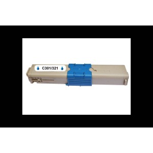 Kompatibilní toner OKI  C301/321dn cyan NEW - NeutralBox / 44973535 1500 stran