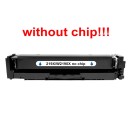 Kompatibilní toner pro HP 219X/W2191X-No Chip! Cyan. POZOR kazeta bez čipu 2500 stran