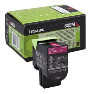 Lexmark originální toner 80C20M0, magenta, 1000str., return, Lexmark CX310dn, CX310n, CX410de, CX410, O
