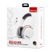 Marvo MONKA ECHO RS, sluchátka s mikrofonem, bílá, podsvícená, Tri-mode