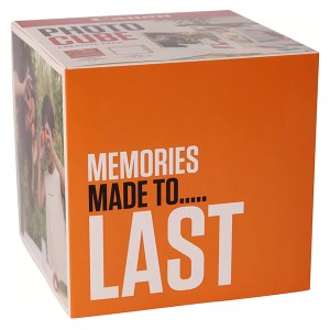 Canon Photo Paper Plus, Cybe Creative Pack White Orange, PP-201, foto papír, lesklý, 2311B077, bílý, 13x13cm, 5x5