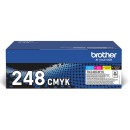 Brother originální toner TN248VAL, CMYK, 4x1000str., Brother DCP-L3520CDW, DCP-L3560CDW, HL-L3220CW, O