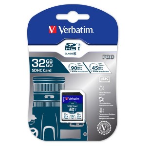 Verbatim paměťová karta SDXC Pro, 32GB, SDXC, 47021, UHS-I U3