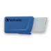 Verbatim USB flash disk, USB 3.0, 32GB, Store N Click, mix barev, 49308, USB A, s výsuvným konektorem, 2ks
