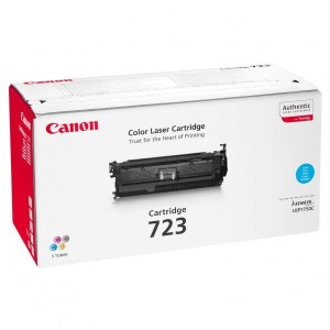 Canon originální toner CRG723, cyan, 8500str., 2643B002, Canon LBP-7750Cdn, O