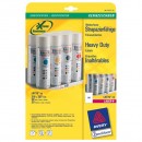 Avery Zweckform etikety 210mm x 297mm, A4, bílé, 1 etiketa, velmi odolné, baleno po 20 ks, L4775-20, pro laserové tiskárny a kopír