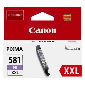 Canon originální ink CLI-581PB XXL, photo blue, 11.7ml, 1999C001, very high capacity, Canon PIXMA TR7550, TR8550, TS6150, TS8150, 