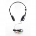 Genius HS-200C, sluchátka s mikrofonem, černá, 2x 3.5 mm jack